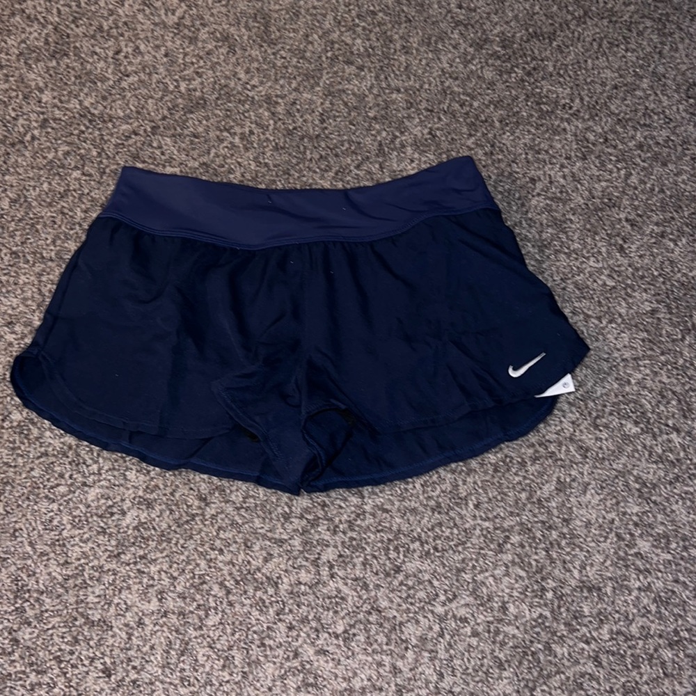 Nike womens swim shorts (size medium) NEVER WORN & NEW WITH TAGS (Color: Navy)